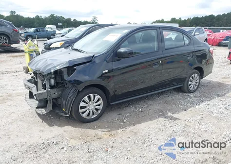 2023 Mitsubishi Mirage G4 Black Edition/Es/Le from USA, damaged, VIN ML32FUFJ1PHF02161